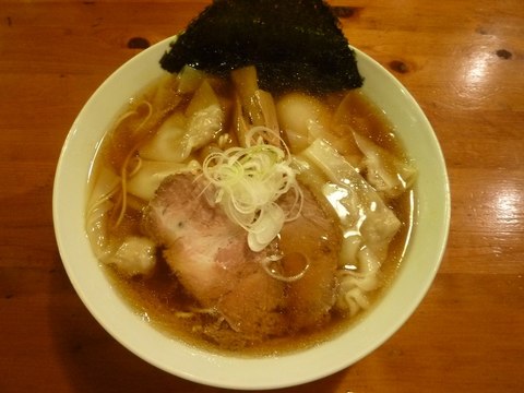 麺や食堂 わんたんそば+味玉