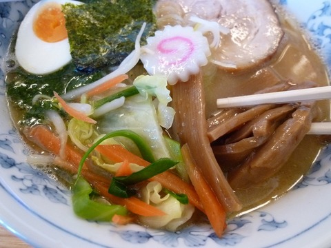 野菜にメンマ