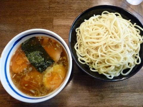 金太郎 つけ麺・並+半熟味玉