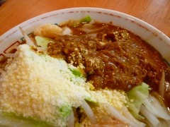 柳屋 粉チーズとどろカレー