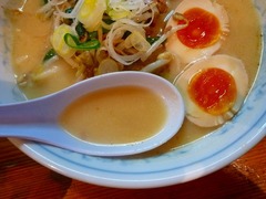 日の出製麺所味噌スープ