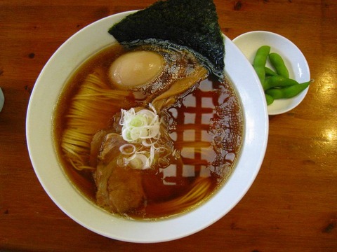 麺や食堂味玉そば