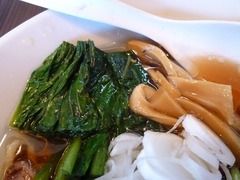杜屋 ほうれん草とメンマ