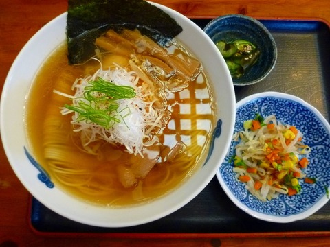 麺や食堂 辛しおそば+イロイロ