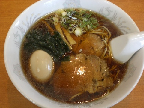 正ちゃん・正油ラーメン+味玉