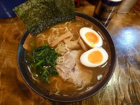 謹ちゃん 中華そば+味付玉子