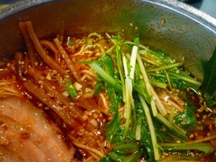 ZUNDメンマと水菜