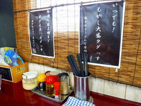 かしわ屋卓上
