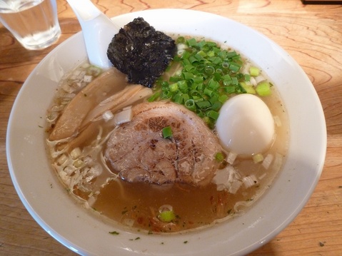 風来房・塩ラーメン+味玉