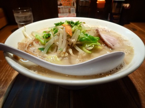 秀膽 塩タンメン横