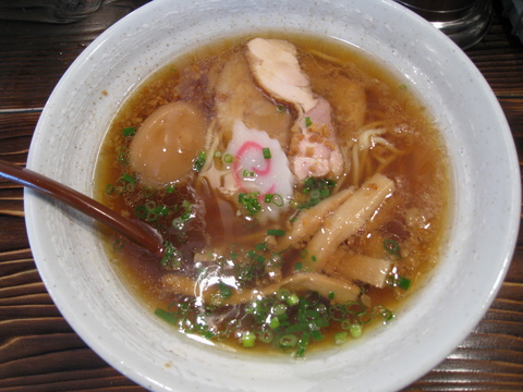 G麺7・らーめん正油味付玉子入り