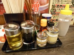 日の出らーめん卓上調味料