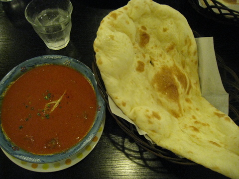 ターズ・マトンカレー+プレインナン