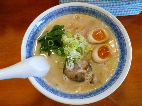 札幌味噌らーめん+味付け卵