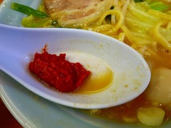 壱七家 味噌には豆板醤