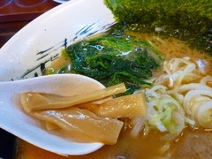 一刻 メンマとほうれん草