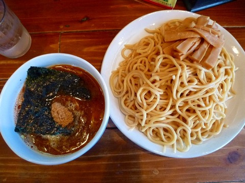 万年青 極太つけ麺+メンマ