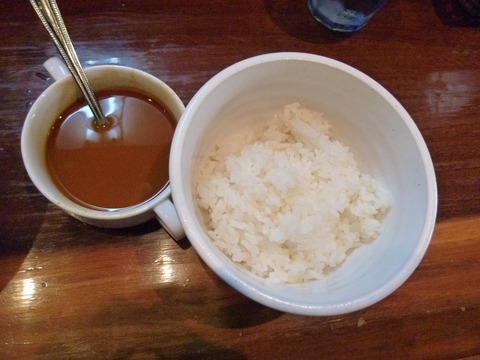 半ライス+ハヤシルー