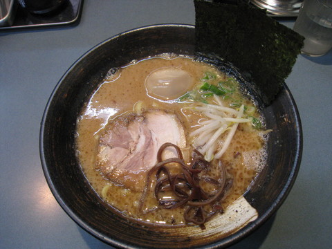 弐重まる・和風とんこつ+半熟味付玉子