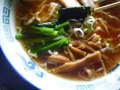 メンマほうれん草