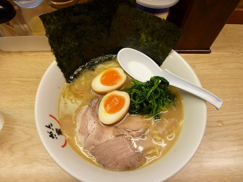 がん家 味玉らーめん・油少なめ¥780