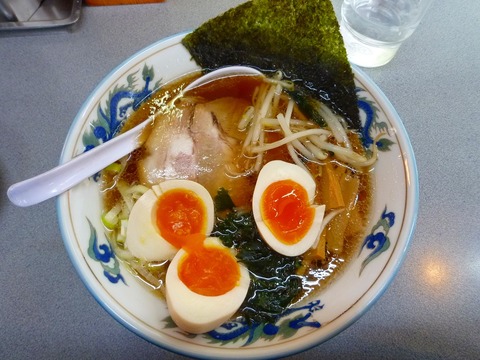 トリトン東京しょうゆラーメン+味玉