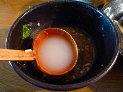 一期一会 スープ割り