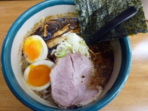 いはし。焦がしみそらーめん+味玉