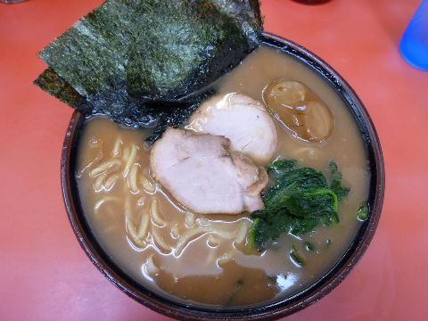 杉田家ラーメン+味付玉子