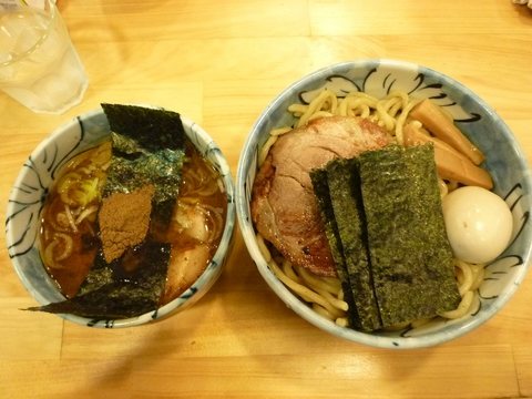 然 つけ麺並盛+特製トッピング