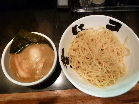 韋駄天 つけ麺+味付玉子