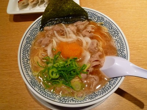 丸源肉そば
