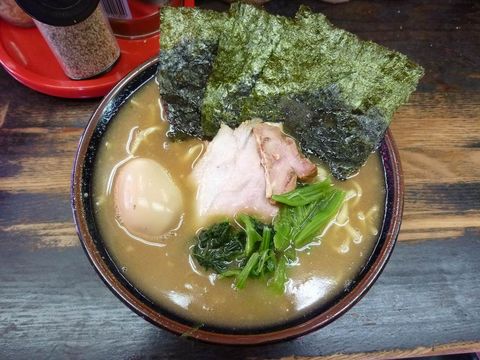 まつり家 ラーメン+味付玉子