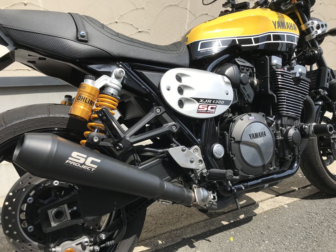 XJR1300C SCPROJECT スリップオンマフラー