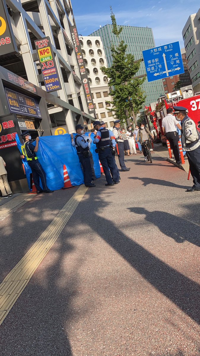 速報 福岡市のヨドバシ博多で飛び降り自殺発生 芸能の虎