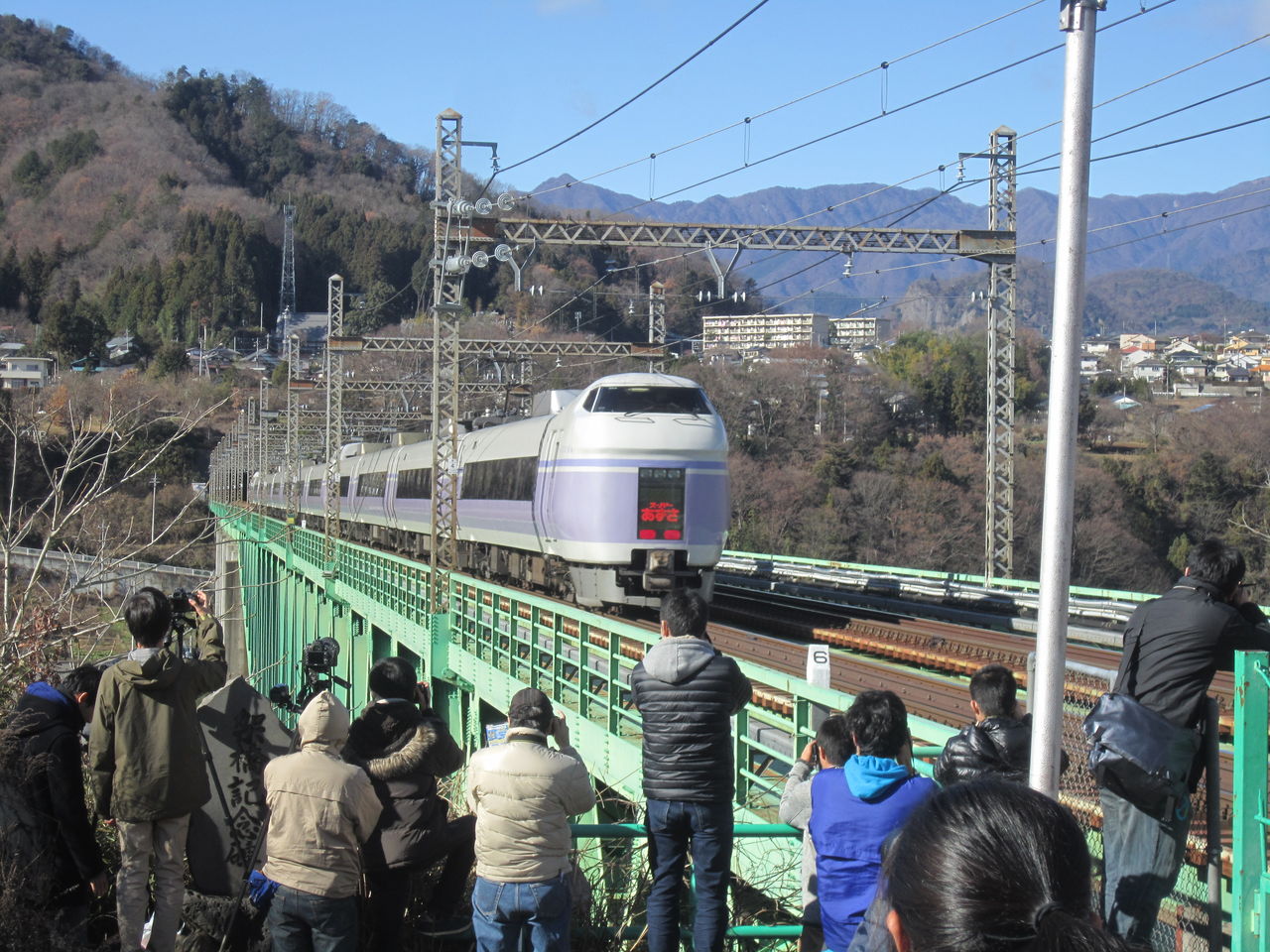 鳥沢橋梁 撮影会 立花学園高等学校 鉄道研究部