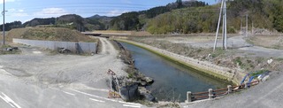 20150409_058十三浜追波川河口総合支所跡_stitch