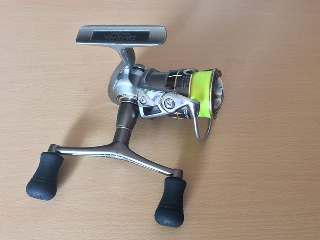 Tabe S Fishing Blog ダイワのリールにアブのハンドル