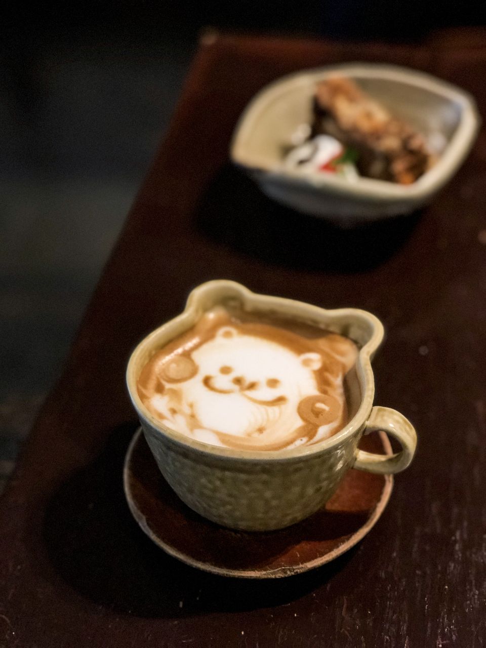 可愛いうつわと可愛いラテアートのカフェ Cafeゆう 食べ歩きのあまたく