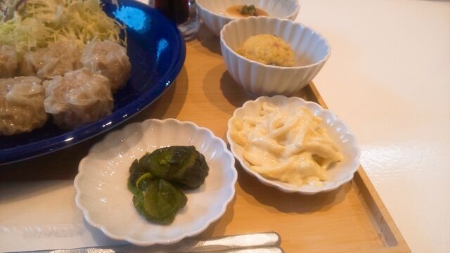 手作り焼売定食 6