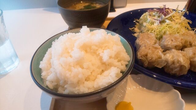 手作り焼売定食 4