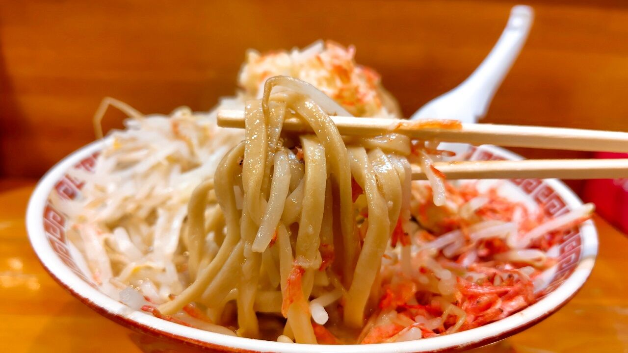 青森県青森市浪館前田 くめちゃんのみそラーメン ヤサイ多め＋小えび