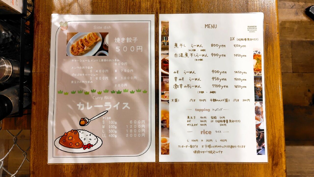 メニュー 1