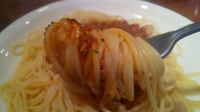 スパゲティミートソース 4