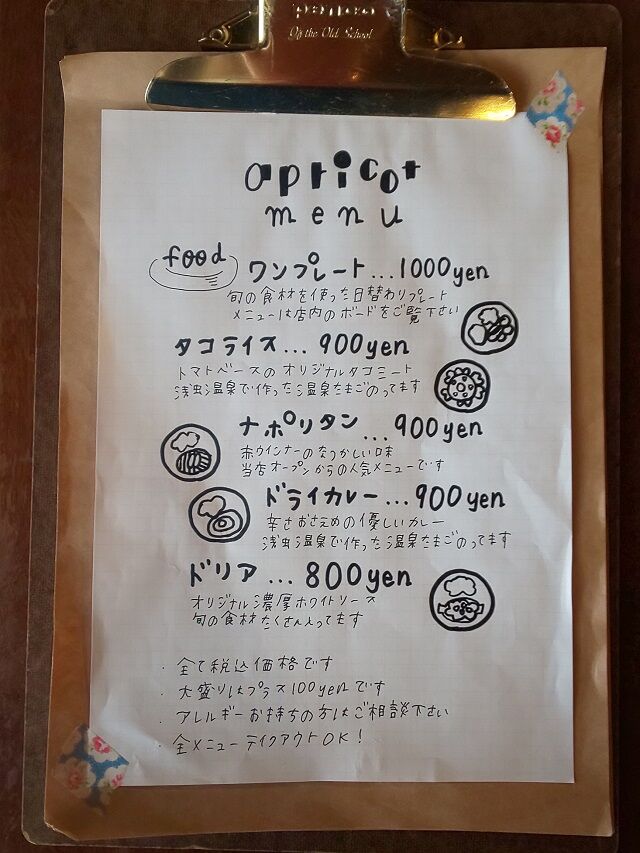 メニュー 1