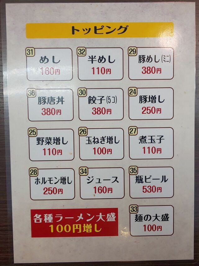 メニュー3