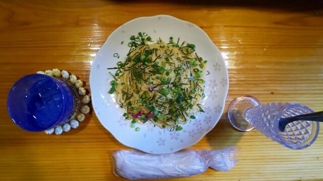 ツナのこく醤油パスタ 1