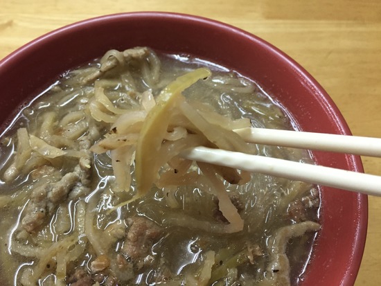 榨菜肉絲湯麵アップ