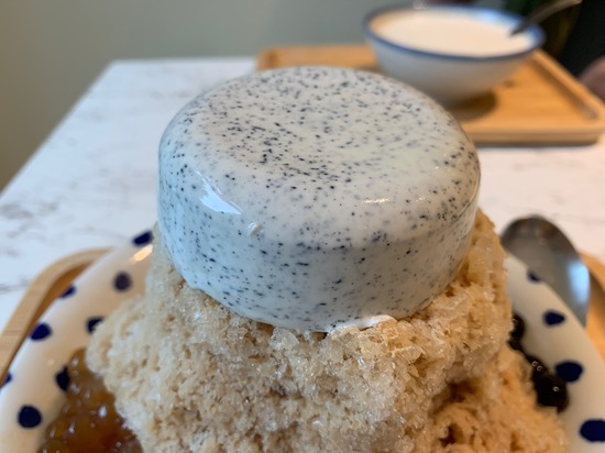 ★写真８（珍珠奶茶冰ごまプリンアップ）