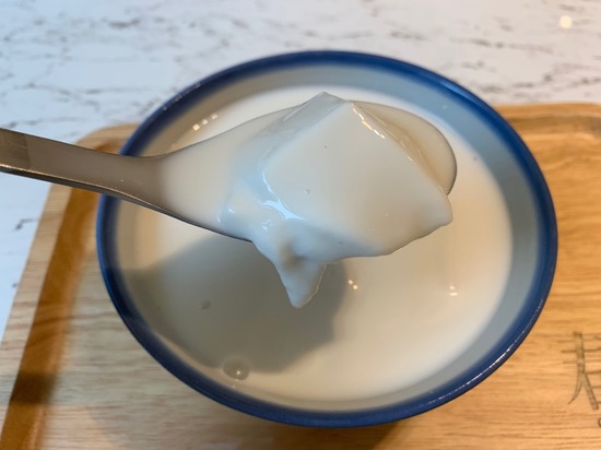 ★写真１３（杏仁豆腐アップ）